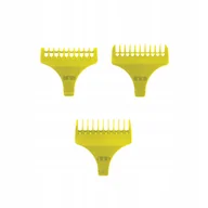 Pozostałe akcesoria fryzjerskie - Wahl, zestaw 3 nasadek plastikowych żółtych do trymera Wahl Detailer, 1.5mm, 3mm, 4.5mm - miniaturka - grafika 1