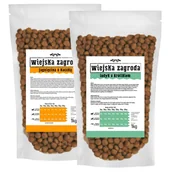 Sucha karma dla psów - Wiejska Zagroda Małe rasy Indyk z Królikiem i Jagnięcina z Kaczką 2x1kg - miniaturka - grafika 1