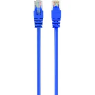 Patchcordy - Gembird Patch cord kat.5e osłonka zalewana 5M niebieski (PP12-5M/B) - miniaturka - grafika 1