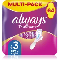 Tampony - Always podpaski Day Night rozmiar 3) 64 szt - miniaturka - grafika 1
