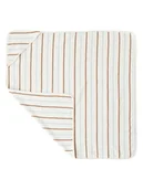 Body dla niemowląt - OYOY mini Ręcznik kąpielowy "Raita" w kolorze białym z kapturem - 100 x 100 cm - miniaturka - grafika 1