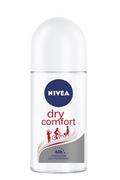 Dezodoranty i antyperspiranty unisex - Nivea Dezodorant w kulce roll-on Dry Comfort 50ml - miniaturka - grafika 1