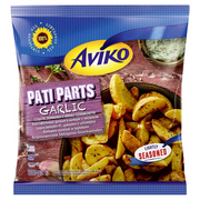 Frytki - Aviko - Cząstki ziemniaka o smaku czosnkowym - miniaturka - grafika 1