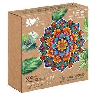 Milliwood Peace and Harmony Mandala radości - Puzzle - miniaturka - grafika 1