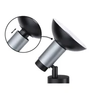 Lampy stojące - Paulmann Runa lampa stołowa, czarna/antracytowa - miniaturka - grafika 1