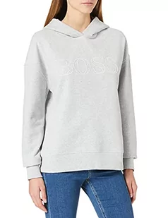 BOSS Damska bluza z kapturem C Efessa z wyszywanym logo - Bluzy damskie - miniaturka - grafika 1