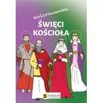Wydawnictwo św. Stanisława BM Święci Kościoła kolorowanka - Szybiak Monika - Kolorowanki, wyklejanki - miniaturka - grafika 1