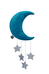 Morski mobil księżyc Velvet - Karuzele dla niemowląt Morski mobil księżyc Velvet - Karuzele dla niemowląt - miniaturka - grafika 1