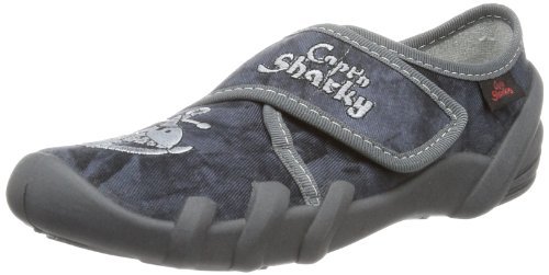 Capt'n Sharky Kapcie chłopięce 230186, szary - szary noc 9-31 EU