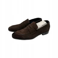 Półbuty męskie - Półbuty męskie Steve Madden Sasom Brn Suede 41 - miniaturka - grafika 1