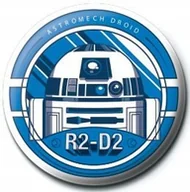 Plecaki - Przypinki na plecak Przypinka Star Wars R2-D2 - miniaturka - grafika 1