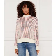 Swetry damskie - Desigual Sweter | Regular Fit - miniaturka - grafika 1