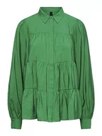 Koszule damskie - YAS Koszula damska YASPALA, zielony (Fern Green), S - miniaturka - grafika 1