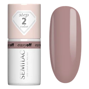 Semilac Lakier do paznokci Easy Off, L13 Mocha Cream - Lakiery hybrydowe - miniaturka - grafika 1