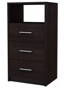 Wysoka komoda wenge E3-T38 - Komody - miniaturka - grafika 1