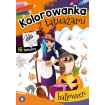 Kolorowanka z tatuażami. Halloween - Książki edukacyjne - miniaturka - grafika 1