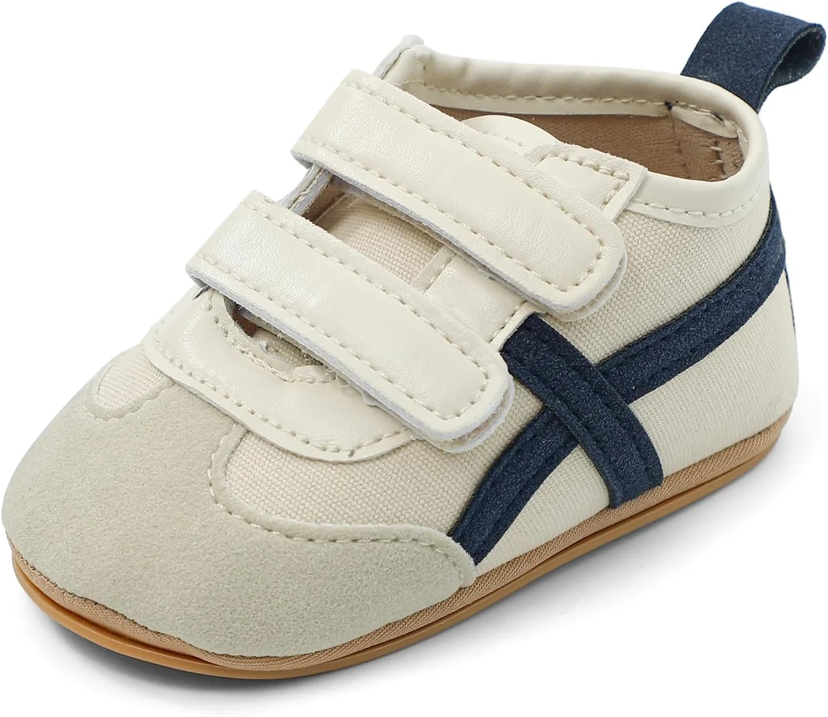 Buty niemowlęce pierwsze kroki antypoślizgowe miękkie trampki 12-18