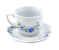 Filiżanki - Kaszubska filiżanka i spodek porcelana Lubiana (Wiedeń) - miniaturka - grafika 1