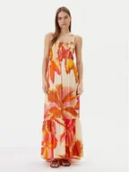 Sukienki - Maaji Sukienka letnia Jungle Palm Lavinia PT2707CLD001 Pomarańczowy Regular Fit - miniaturka - grafika 1