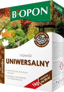 Biopon NAWÓZ UNIWERSALNY JESIEŃ 1KG - Nawozy ogrodnicze - miniaturka - grafika 1