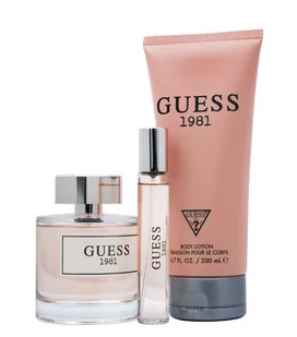 GUESS Guess 1981 zestaw Edt 100 ml + Mleczko do ciała 200 ml + Edt 15 ml dla kobiet - Zestawy perfum damskich - miniaturka - grafika 2