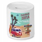 Skarbonki - Skarbonka 330 ml Dla Zofii Córki Dziecka Prezent z Nadrukiem ze Zdjęciem + Opakowanie na prezent (wzór 02) - miniaturka - grafika 1