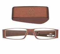 Okulary korekcyjne, oprawki, szkła - SKŁADANE Okulary do Czytania Damskie Męskie PLUSY - miniaturka - grafika 1