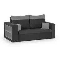 Sofy i kanapy - Sofa 2 os z funkcją spania PABLO1 ciemno szara - miniaturka - grafika 1