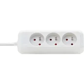 Listwy zasilające - Brennenstuhl Listwa zasilająca Eco-Line 3 gniazd 1.5 m biała 002122330000 002122330000 - miniaturka - grafika 1