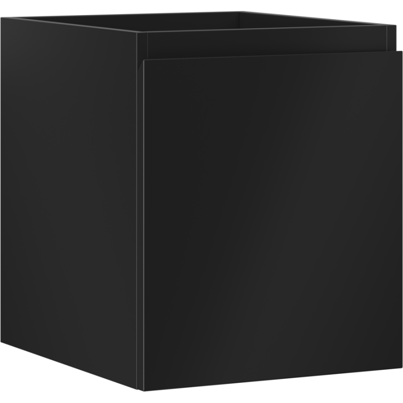 Mexen Orio szafka łazienkowa podumywalkowa 40 cm, 1 szuflada, czarna mat - 91A10-04047-1-BF71
