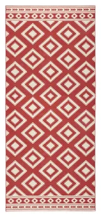 HANSE Home Stylowy welurowy dywan Ethno Zielony kremowy | 102409 102411 - Dywany - miniaturka - grafika 1