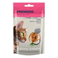 Przysmaki dla psów - PREMIERE Exotic Strips z kokosem 12 x 50 g Łosoś - miniaturka - grafika 1