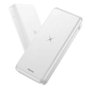 Baseus M36 Wireless Charger power bank 10000 mAh bezprzewodowa ładowarka Qi biały (PPALL-M3602) - Ładowarki do telefonów - miniaturka - grafika 14