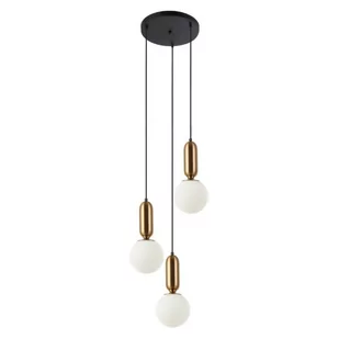 Italux Nowoczesna lampa wisząca ALDEVA S 3x E27 wys.127 cm brąz antyczny PND-02340-3S-BRO - Lampy sufitowe - miniaturka - grafika 1