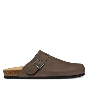 Klapki Geox U Sandal Ghita U559VC 00032 C6024 Brązowy - Klapki i japonki męskie - miniaturka - grafika 1
