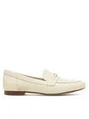 Półbuty damskie - Gino Rossi Lordsy AMBER-23453PE Écru - miniaturka - grafika 1