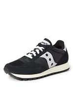 Sneakersy damskie - Saucony Jazz oryginalne damskie sneakersy w stylu vintage, czarny - Czarny Black White 10-39 eu - miniaturka - grafika 1