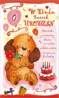 Kartki okolicznościowe i zaproszenia - Kartka urodzinowa PR06 - miniaturka - grafika 1