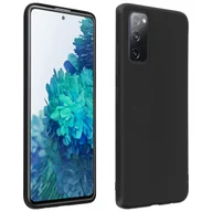 Etui i futerały do telefonów - Tylna obudowa do Samsunga Galaxy S20 FE Miękka, elastyczna, odporna na wstrząsy, matowo-czarna - miniaturka - grafika 1