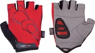 Rękawiczki rowerowe - Verso Rękawiczki rowerowe Verso SB-01-7114-B czarno-czerwone L - miniaturka - grafika 1