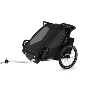 Wózek dziecięcy Thule Chariot Sport 2 double black - Wózki dziecięce - miniaturka - grafika 1