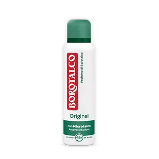 Borotalco Original - dezodorant w sprayu (150 ml) 8002410043327 - Dezodoranty i antyperspiranty dla kobiet - miniaturka - grafika 1