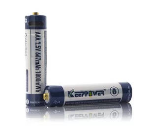 KP ICR10440-60PCM 600mAh Li-ION m-USB - Akumulatory ogólnego zastosowania - miniaturka - grafika 1