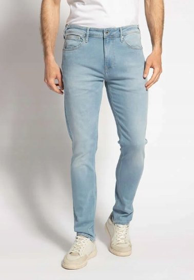 PEPE JEANS SPODNIE JEANSOWE NIEBIESKIE MĘSKIE 31/34 2Z9F6_C* T4A