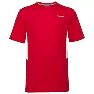 Koszulki dla chłopców - HEAD Head Club Tech T-shirt B chłopięcy czerwony czerwony 140 816339-RD 140 - grafika 1