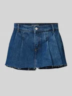 Spodenki damskie - Szorty jeansowe o kroju regular fit ze szlufkami na pasek model ‘BLOOM’ - miniaturka - grafika 1