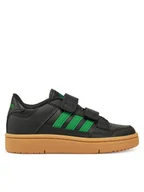 Buty dla dziewczynek - adidas Sneakersy Rapid Court JS0637 Czarny - miniaturka - grafika 1