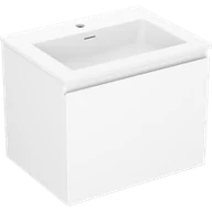 Szafki łazienkowe - Mexen Orio szafka łazienkowa 60 cm z umywalką Otis, 1 szuflada, biała mat - 91A10-06047-1-BF01-W18M01 - miniaturka - grafika 1