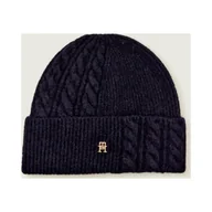 Czapki damskie - Tommy Hilfiger Czapka CHIC z dodatkiem wełny - miniaturka - grafika 1