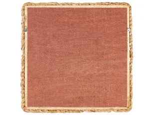 Lustro ścienne z hiacyntu wodnego 52 x 52 cm naturalny LANGLI Lumarko! - Lustra - miniaturka - grafika 4